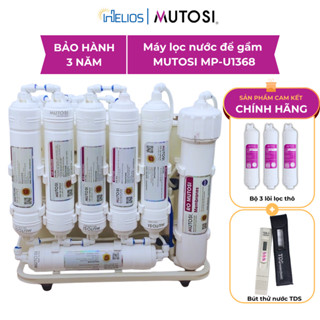 (KÈM QUÀ TẶNG) MÁY LỌC NƯỚC ĐỂ GẦM MUTOSI MP-U1368 - 10 LÕI CHUẨN UỐNG TRỰC TIẾP- HÀNG CHÍNH HÃNG - BẢO HÀNH 3 NĂM