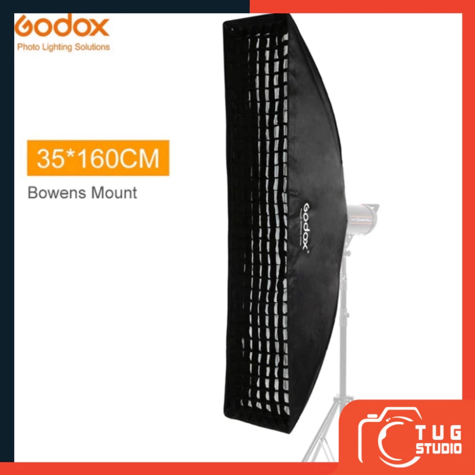 Bowen Mount Softbox Godox 35x160cm Tổ Ong_TUG STUDIO