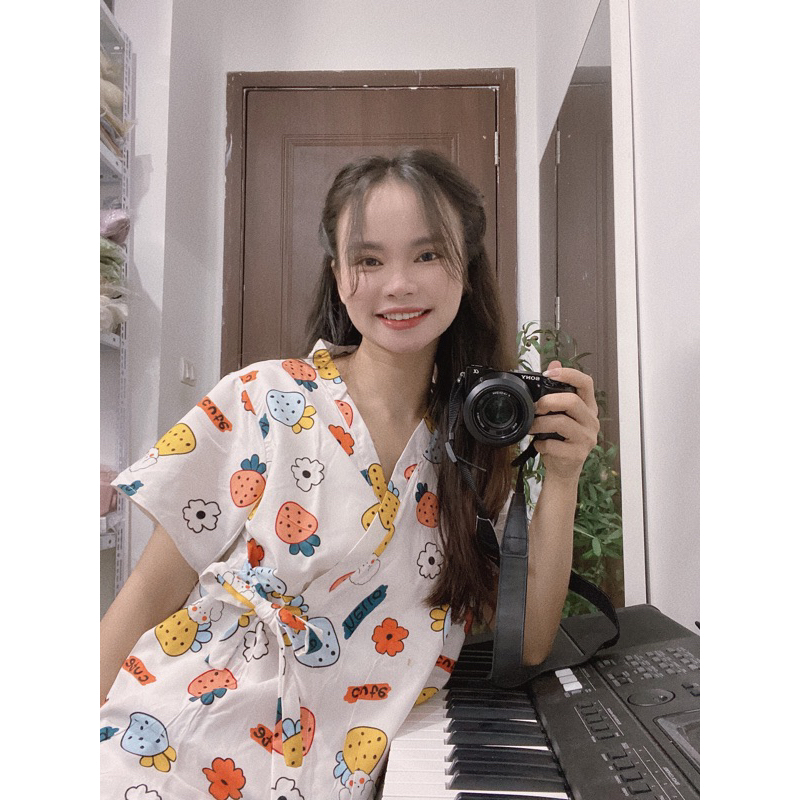 Bộ đồ ngủ KIMONO bộ quần cộc áo cộc yukata siêu hot hit | BigBuy360 - bigbuy360.vn