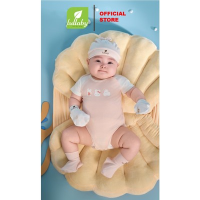 LULLABY - NH347N - Set body cộc tay cho bé trai/bé gái