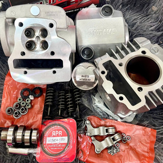 COMBO set Khối Đầu 54 4 valve 17-19 cho WAVE110i W110i A110 S110 BLADE110 RSX110 RSX Fi CUB110 DREAM110
