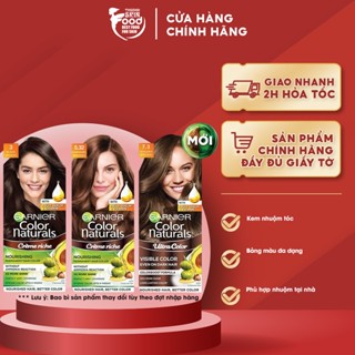  Kem Nhuộm Tóc Chuẩn Màu Garnier Color Naturals Ultra Colors 