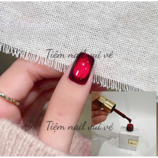  Sơn mắt mèo kim cương đỏ  mắt mèo đỏ 9D 