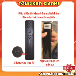 Điều Khiển Tivi Xiaomi bản nội địa – Hàng Chính Hãng -Tương thích tất cả dòng tivi xiaomi nội địa