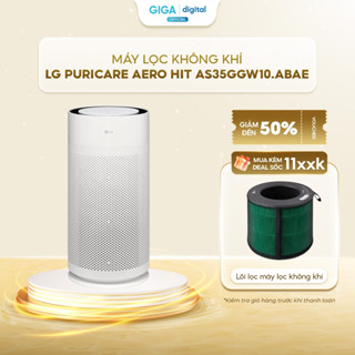 Máy lọc không khí LG PuriCare Aero Hit AS35GGW10.ABAE - Hiệu quả phạm vi 34m2 - Cảm biến bụi mịn PM 1.0