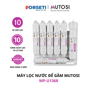 Máy lọc nước Mutosi MP-U1368 chính hãng để gầm, 10 cấp lọc, bảo hành trong 3 năm