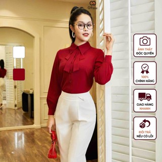 Áo sơ mi dài tay 13793 G9moza, chất Lụa cát Hàn cao cấp. mềm mịn