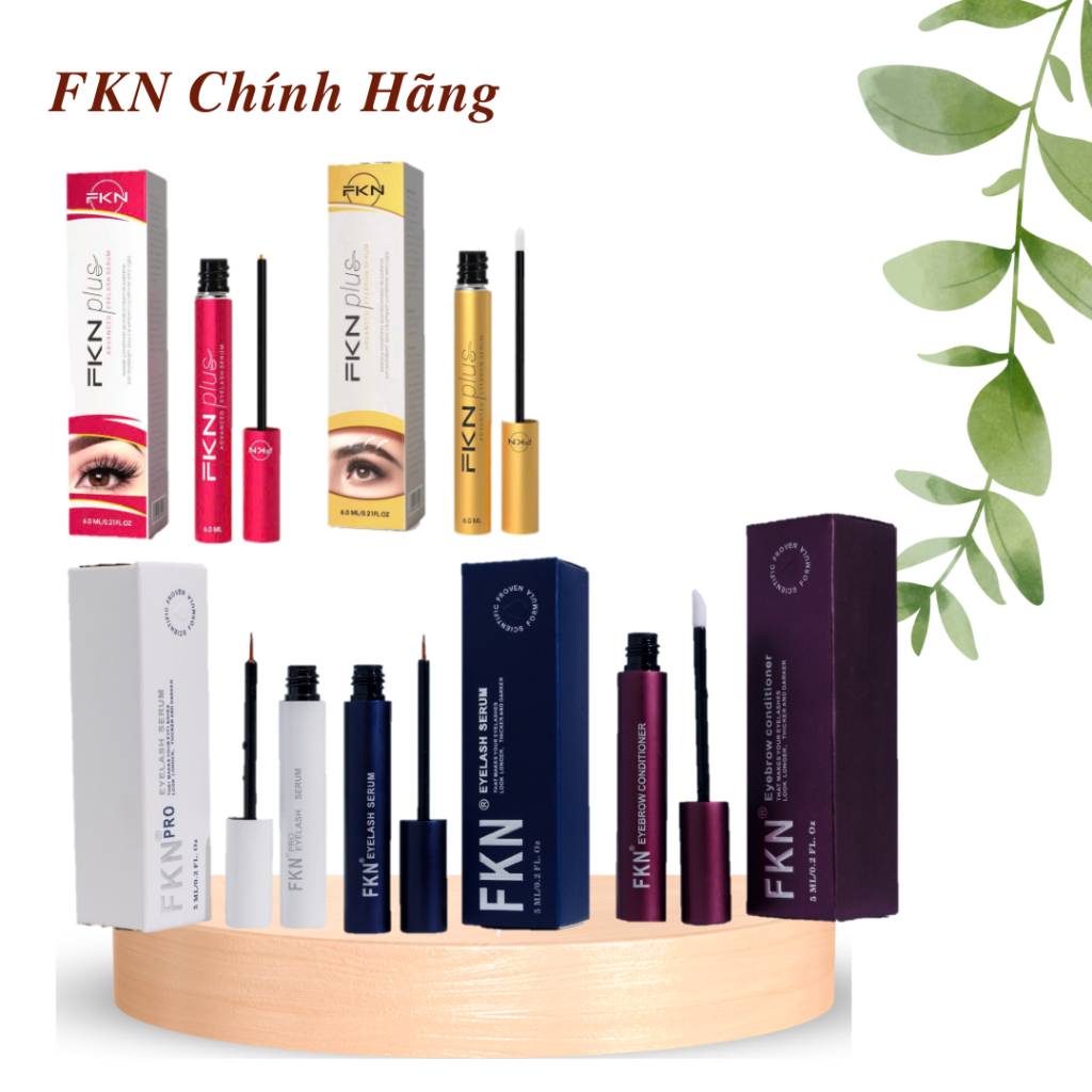 Dưỡng Mi Chính Hãng FKN, Serum Dưỡng Mày, Hiệu Quả chỉ sau 2 Cây