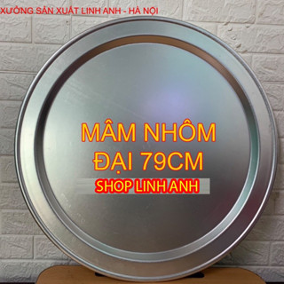 MÂM, MÂM NHÔM ,Mâm Nhôm Đại 79cm ,mâm ăn cơm, mâm tròn ăn cơm. Đồ dùng phòng bếp để ăn cơm, cỗ, tiệc, l