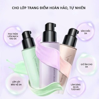  Kem Lót Trang Điểm Kiềm Dầu Nâng Tông Che Khuyết Điểm Làm Mịn Da Zeesea Multi-Effect Makeup 