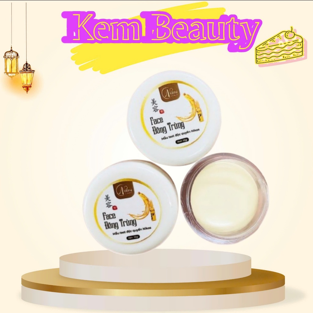 Kem Face Đông Trùng MINI 10g - Nicos Thanh Nhi - KEM Shop