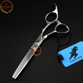 Bộ kéo cắt tóc Freelander Nhật Bản cao cấp MS08 [Mua 1 bộ kéo tặng kèm ví da+2 lược toni&guy+chỉnh kéo]