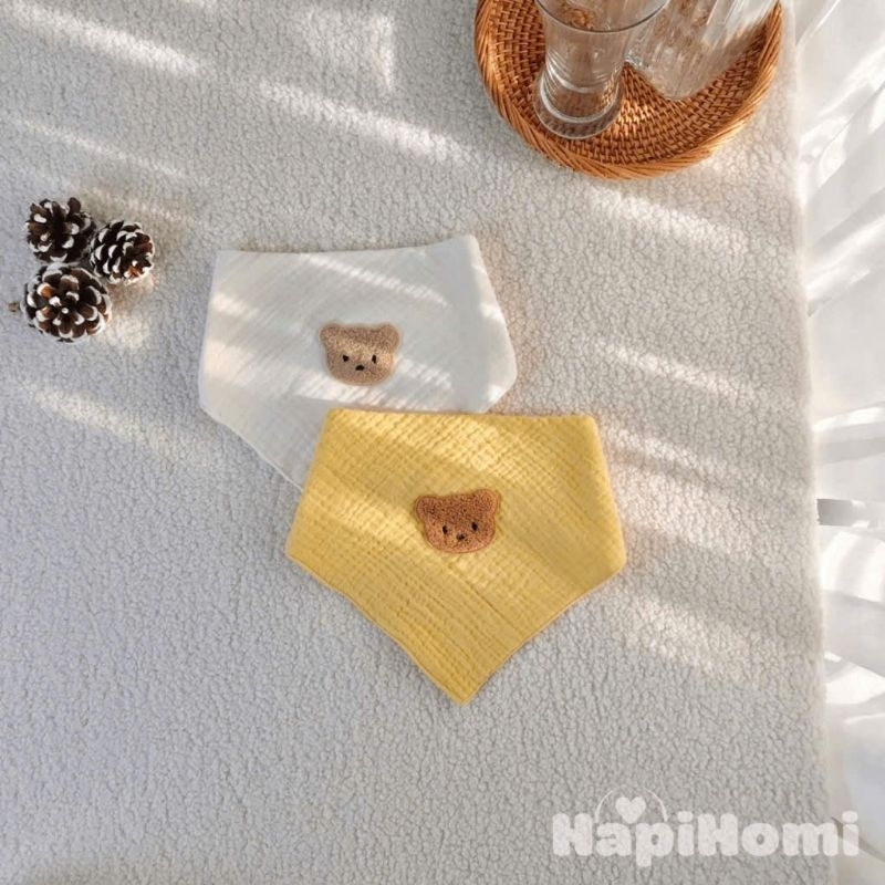 Khăn yếm xô muslin cho bé trai bé gái