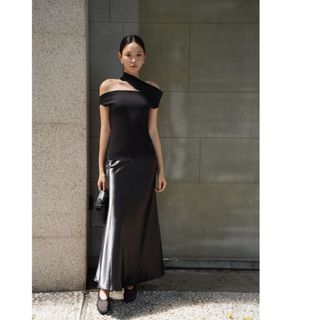 COCO SIN - Chân Váy Lụa Tô Châu 2 Lớp Đuôi Cá Cao Cấp