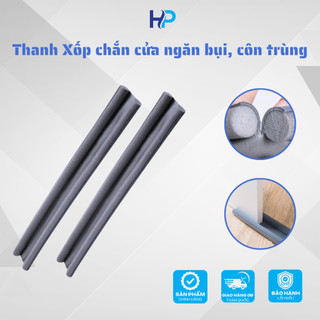  Thanh nẹp xốp chặn cửa chống bụi tránh kẹt chân em bé  Miếng che khe cửa ngăn thoát hơi máy lạnh phù hợp mọi loại cửa 
