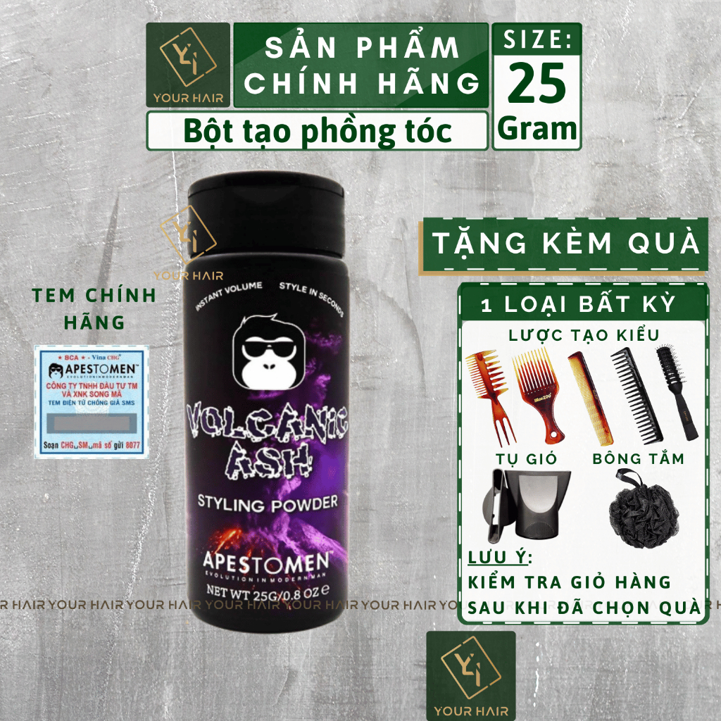 Bột tạo phồng Volcanic Ash - 25g
