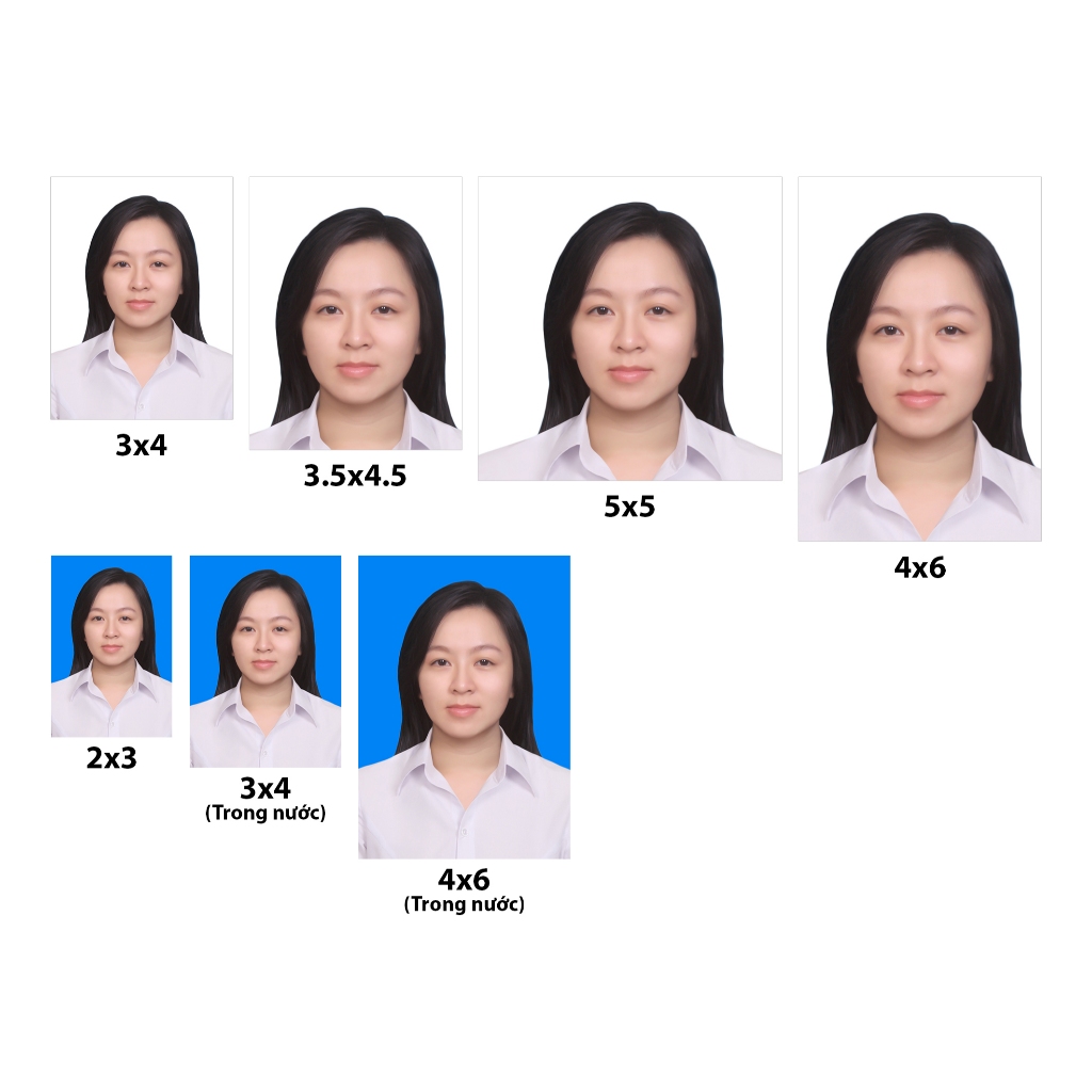 In ảnh thẻ 2x3, 3x4, 4x6, 5x5... lấy liền