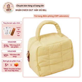 Túi trang điểm phồng CNP Laboratory x Boat túi đựng mỹ phẩm du lịch