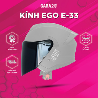 Kính Chắn Gió Mũ EGO E-33 Tháo Lắp Chống Bụi Chống Nắng (Không Bao Gồm Mũ) [Chính Hãng]