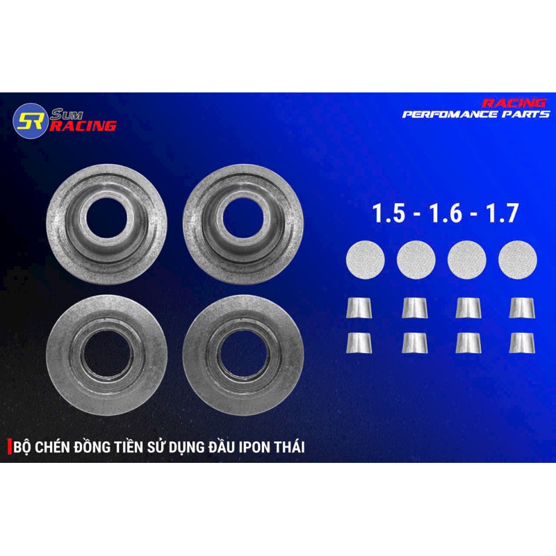 Chén móng đồng tiền Đầu Ippon 4Val