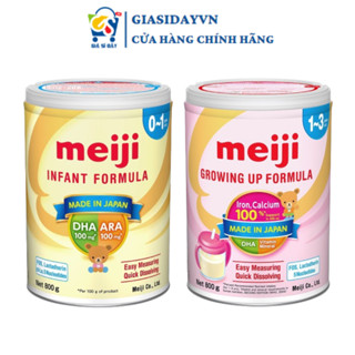 [Date 2026] Sữa Meiji NHẬP KHẨU Nhật Dạng Lon, Thanh Số 0 (0-1) Số 9 (1-3) - Sữa Bột Công Thức