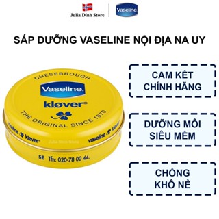 Sáp dưỡng VASELINE Klover 100% Petroleum hủ 40g (Bill Na Uy)
