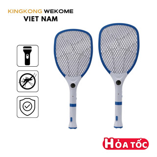 Vợt muỗi thông minh Rạng Đông RD02 2IN1 - Vợt bắt muỗi tích hợp đèn pin tháo rời an toàn - tiện lợi