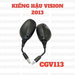  Cặp gương  kiếng,kính  chiếu hậu xe máy vision 2013 lắp vừa zin hình ảnh rõ nét dễ quan sát 