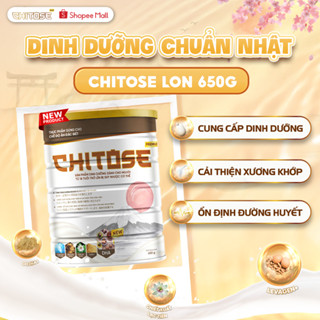 Sữa dinh dưỡng Chitose Premium từ Nhật Bản, sữa dành cho người cao tuổi hỗ trợ cải thiện xương khớp, ổn định đường huyết