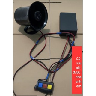 Còi  basuri điện 12v 125 bài nhạc hót tiktok