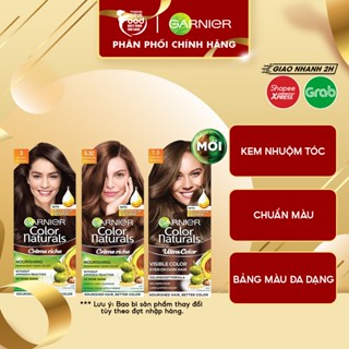  Kem Nhuộm Tóc Chuẩn Màu Garnier Color Naturals Ultra Colors 