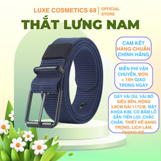 Thắt lưng nam, khóa kim dây vải dù vải bố chắc chắn, bền đẹp, giá rẻ - KKD