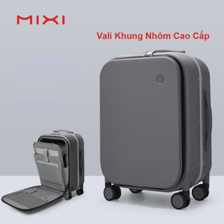 Vali kéo du lịch Mixi cao cấp chống trầy xước, Valy thời trang khung nhôm siêu bền, Vali du lịch xách tay lên máy bay