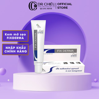  Kem Mờ Sẹo FIXDERMA Scar Gel 15ml Giúp Mờ Thâm Sẹo Lồi Rỗ Bỏng Vết Thương 