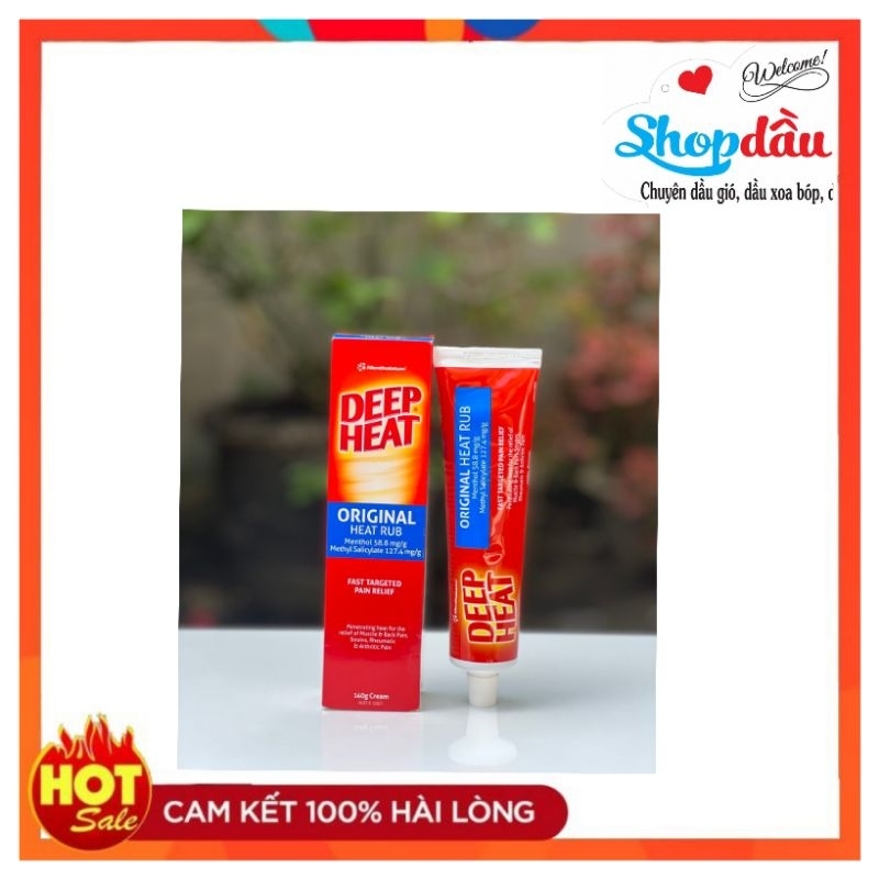 Dầu xoa bóp Deep Heat Regular Relief 140g
