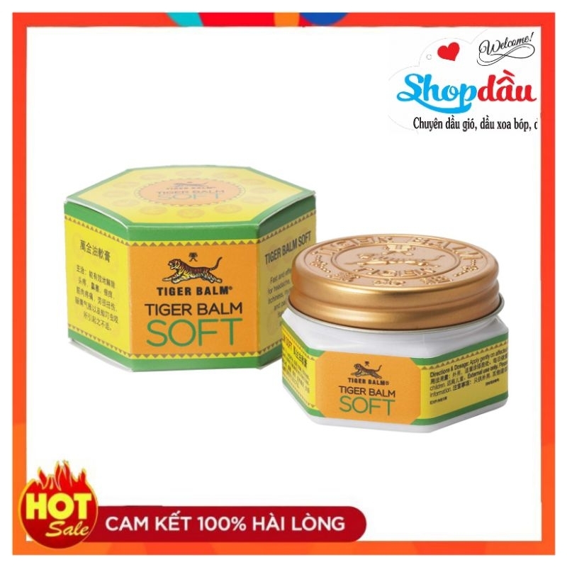 Dầu tiger balm soft chính hãng