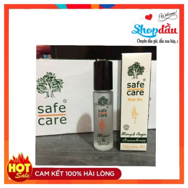 Dầu gió bi lăn minyak safe care