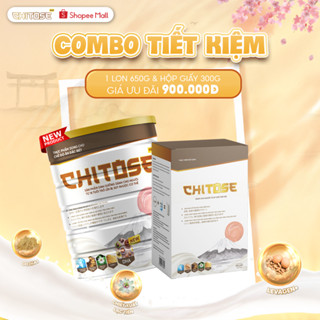 [COMBO TIẾT KIỆM] Sữa dinh dưỡng Chitose, sữa dinh dưỡng cho người già cải thiện xương khớp, huyết áp từ Nhật Bản