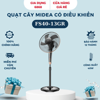 Quạt đứng Midea có điều khiển FS40-13GR - Hàng chính hãng - Bảo hành 12 tháng