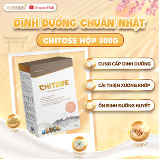 Sữa dinh dưỡng cho người cao tuổi Chitose - Ổn định huyết áp, cải thiện xương khớp, phục hồi sức khoẻ từ Nhật hộp 300G