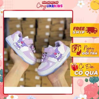 Giày BATA cho bé gái hình DÁN KURO K53 - Likekids