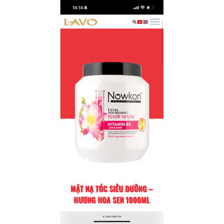 Hấp Dầu Ủ Tóc Siêu Dưỡng NOWKON 1000ml Mềm Mượt Tóc