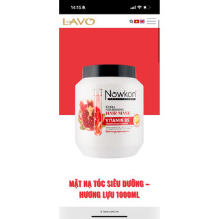 Hấp Dầu Ủ Tóc Siêu Dưỡng NOWKON 1000ml Mềm Mượt Tóc