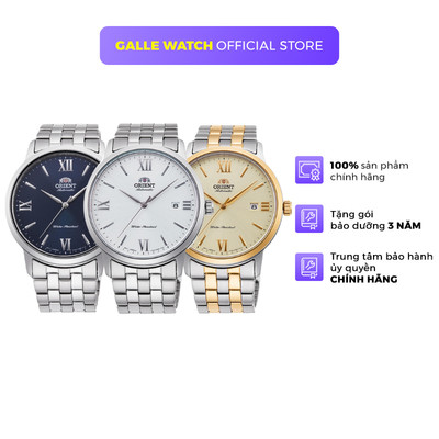Đồng hồ nam Orient Watch Contemporary RA-AC0F máy lộ cơ automatic mặt nhỏ kính sapphire, chống nước tốt, chính hãng
