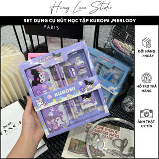 SET DỤNG CỤ BÚT HỌC TẬP KUROMI ,MẺLODY
