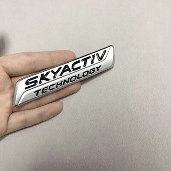 Chữ Nổi Skyactiv Dán Sau Xe Mazda CX5 ( Chuẩn Hãng ) - Tem Chữ Skyactiv Vị Trí Đuôi Xe Mazda CX5