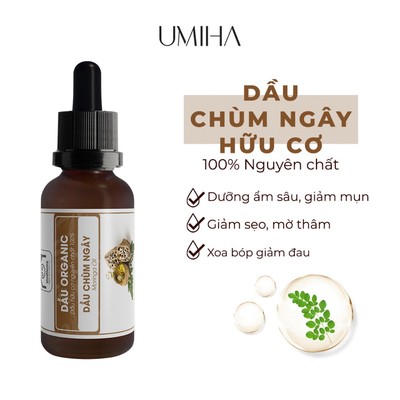 Dầu Chùm Ngây nguyên chất UMIHA 30ml