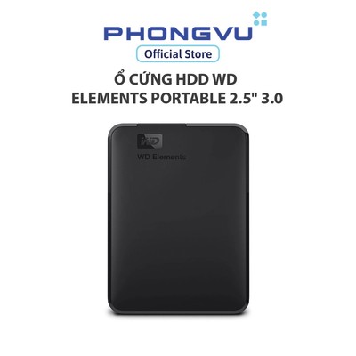 Ổ cứng HDD WD Elements Portable 2.5" 3.0 - Bảo hành 24 tháng