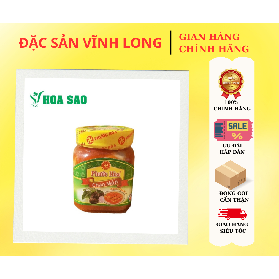 Chao môn Phước Hòa 190g