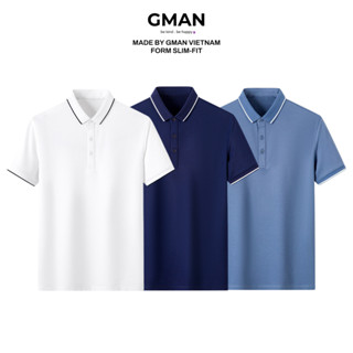 Combo 3 áo thun polo nam ngắn tay cổ bẻ phối viền chất vải mềm mịn co giãn 4 chiều trẻ trung lịch lãm PL09 PL09